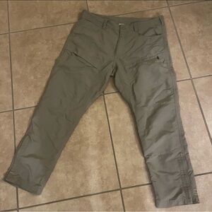 The North Face Paramount Trail Hiking Pants Cargo Utility Khaki Men’s 37 x 28*
